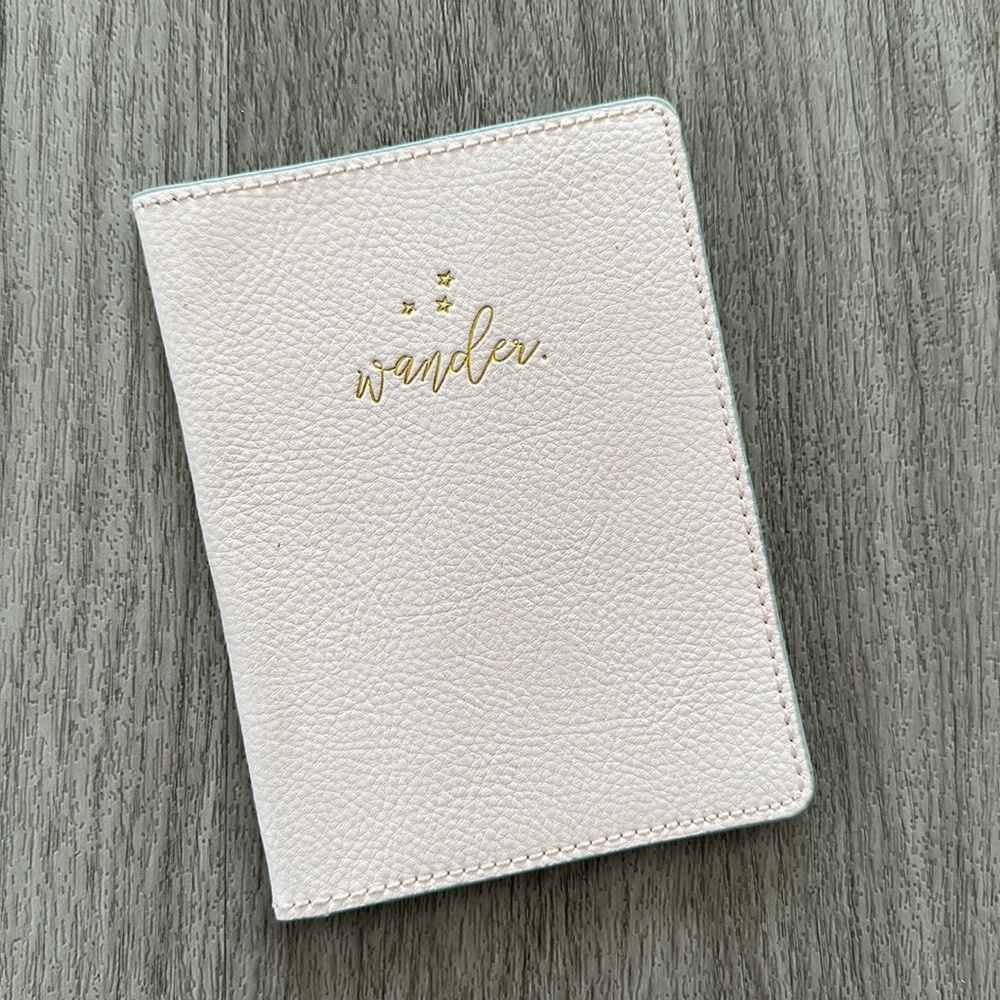 Anthropologie WANDER passport holder